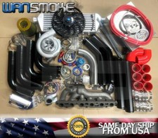 Red T76 Turbocharger T4 Turbo Kit 3 700hp For 86-92 Supra Mk3 Sc300 Ma70 7m-gte