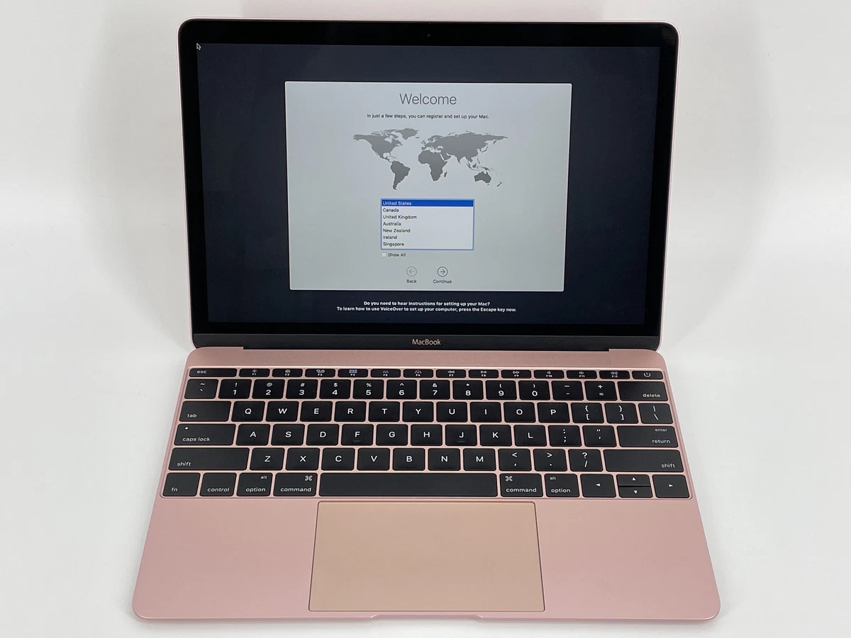 MacBook 12 Rose Gold Early 2016 1.1 GHz Intel Core m3 8GB 256GB