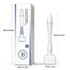 140A Microneedling Face Roller Massager Adjustable Needle Length Derma Stamp