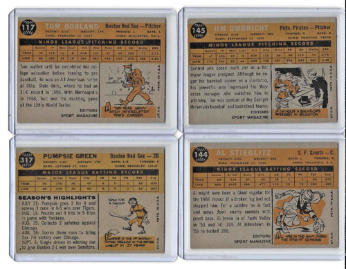 1960 Topps 23 Card Rookie Lot Includes: Frank Howard, Bob Allison, Ron Hansen - Picture 6 of 11
