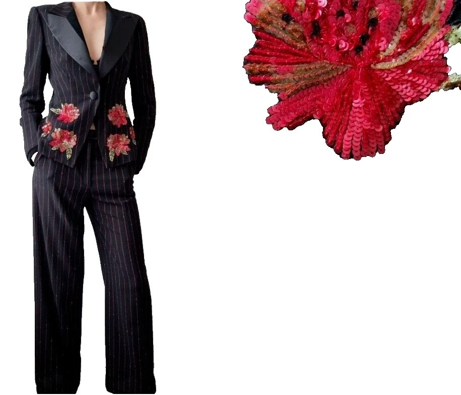 Trajes y Floral ESCADA Traje de Pantalón Suit Separates para Mujeres