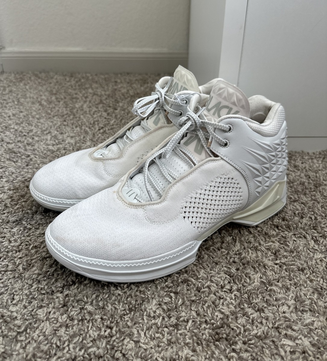 Brandblack J Crossover 2.5 Basketball Sneakers White Gray Men’s Size 11.5 BRANDBLACK J Crossover 2 basketball shoes, BrandBlack J  main image 2