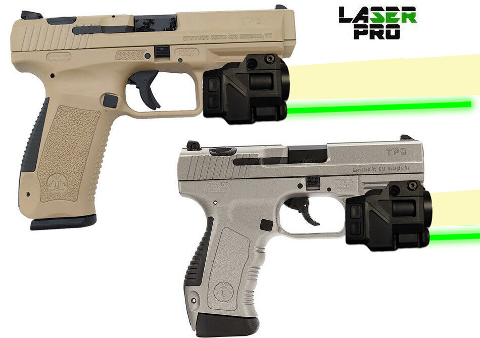 Green Rechargeable Laser & LED Light: Century Arms w/Rails Canik