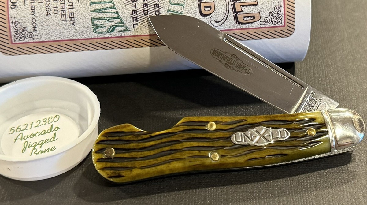 🔥 GEC 56 EO GREAT EASTERN CUTLERY AVOCADO BONE DOGLEG JACK POCKET
