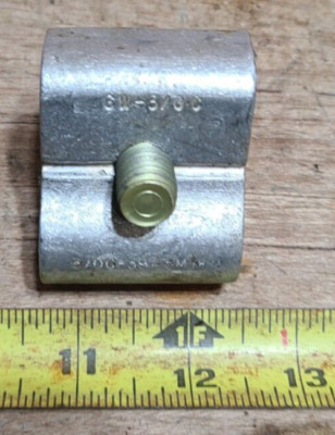 Alcoa 392.6 BKB PAE3921 Penn-Union PCAA-20 3/0, 1-Bolt Parallel Groove Clamp
