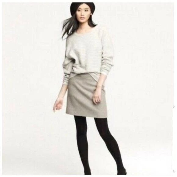 Gray skirt top size 10