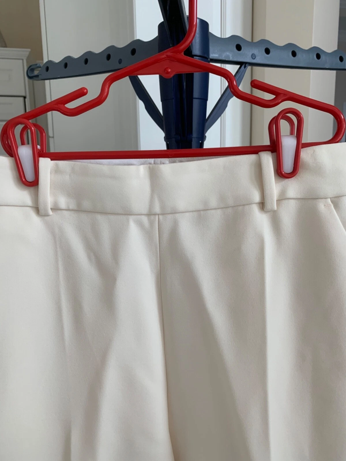 Pantaloni eleganti foderati panna Tory Burch taglia 6