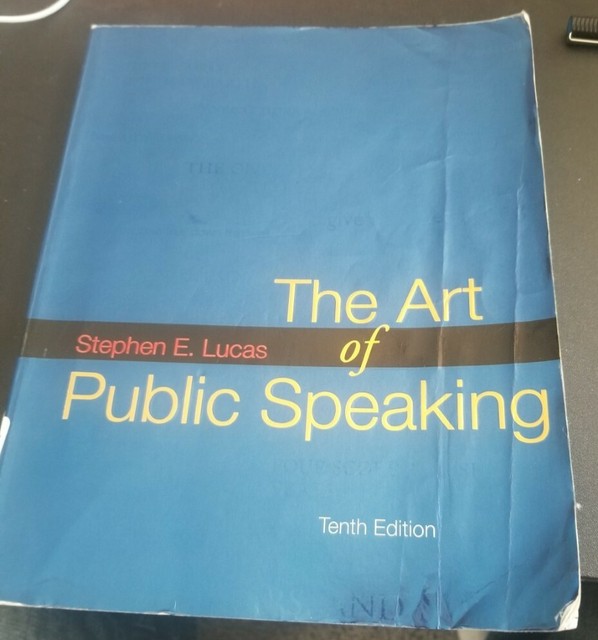 The Art Of Public Speaking Stephen Lucas Pdf