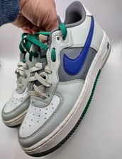 NICE - Kid's Nike Air Force Size 6Y 1 LV8 Light Silver And Deep Royal Blue