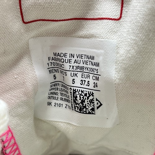 Converse Chuck 70 Hi My Story Pink M4/W5 Skate Shoes Sneakers 170353C - Picture 14 of 15