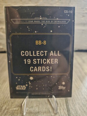 Journey to STAR WARS : Rise of Skywalker Sticker CS-10 BB-8