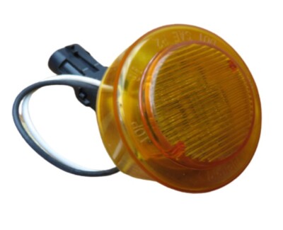 Dialight 170-01AB 2-1/2'' Round Amber Yellow Marker Clearance Light Lamp