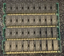 4 x 1MB 70ns FPM SIMM Gold Memory Module RAM 4MB PC 286 386 *TESTED*