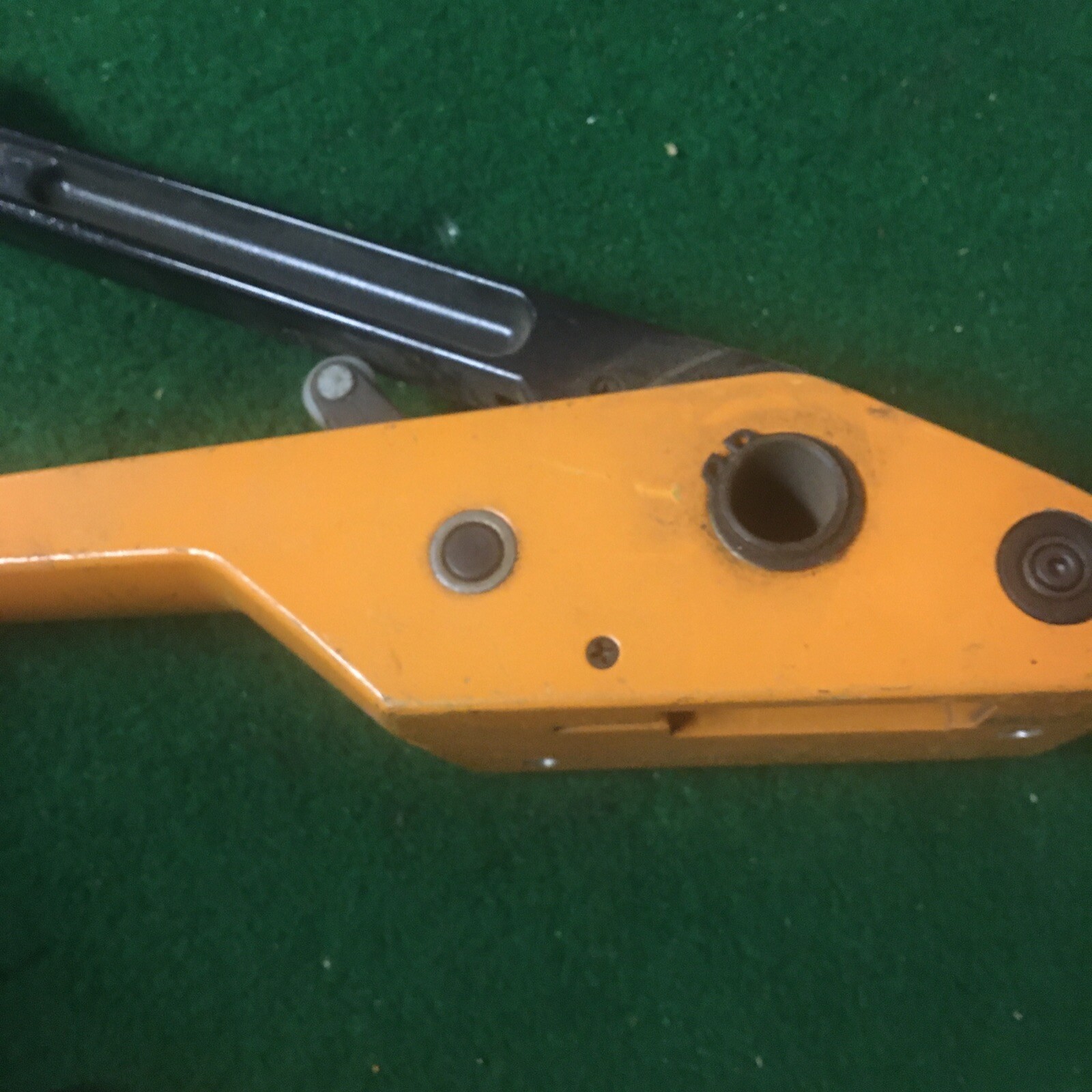 ULINE Orange Industrial Polyester Strapping Tensioner Ratcheting Tool eBay