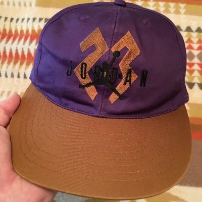purple jordan hat