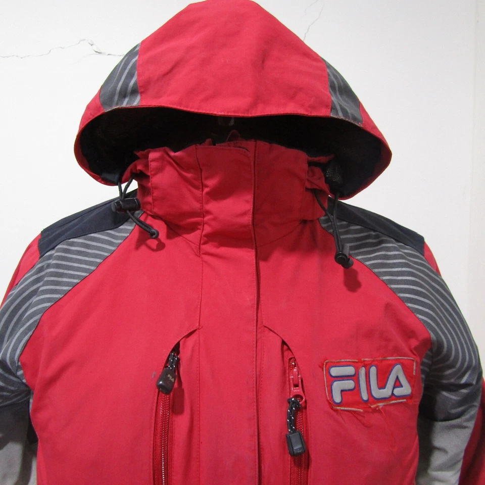 Fila womens Hooded Jacket Chest 36/38 UK M REF (Y01165 - Image 2 of 4