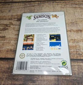 NES Little Samson inkl. OVP, Anleitung & Laguna Karte CiB 