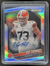 2025 Panini Prizm Black Joe Thomas Auto #29 Browns