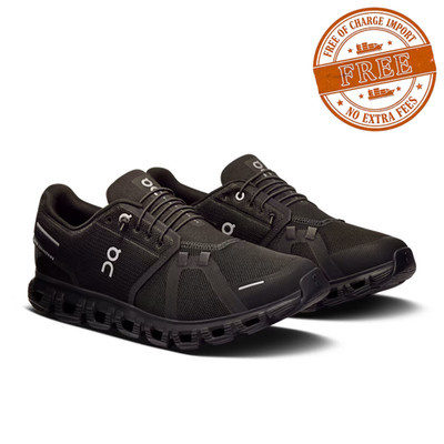 (Authentic) Cloud 6 Athletic Men's Shoes Comfortable Black Black Size US, New
