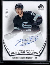 2021-22 SP Authentic #144 Kole Lind #/999