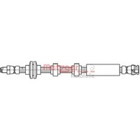 Metzger 4111803 Bremsschlauch FüR Lancia Kappa 838