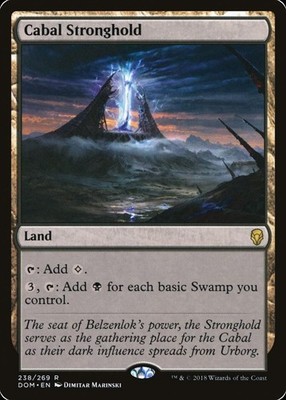MTG - Cabal Stronghold  - Dominaria - Mint