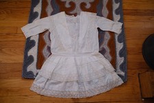 Gorgeous 1900s Edwardian Top With insertion Lace And Pleated Crochet Layers
