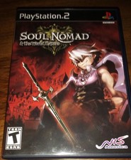 Soul Nomad & the World Eaters original PS2 game CIB 