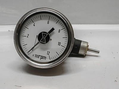 DEUTA-WERKE 1.0741475.1 DIAL SPEED INDICATOR 0-12 x 100RPM