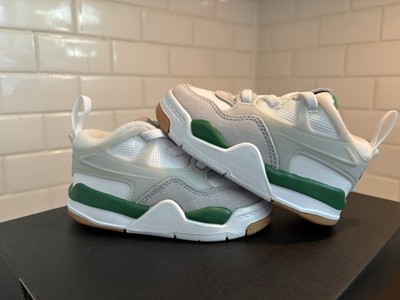 Jordan 4 Retro  Pine Green . Size 5c. Brand New No Box