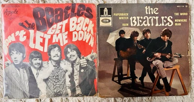 THE BEATLES 45x2 France - Photo 1/2