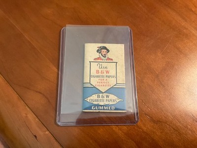 Raleigh 1930s Cigarette Tobacco Rolling Papers Tobacco B & W Louisville