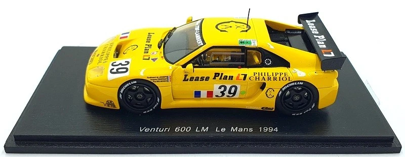 Spark 1/43 Scale S2282 - Venturi 600 #39 Le Mans 1994 - Image 4 of 4