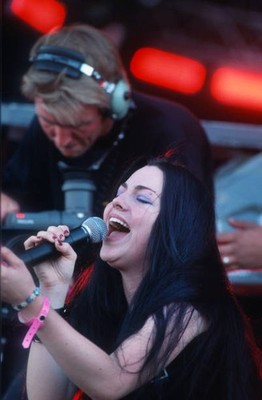 Evanescence Amy Lee Pinkpop Festival Landgraaf Holland 2003 Old Photo 14