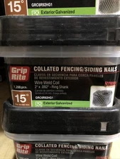 Grip-Rite 15 Degree Wire Weld Coil Siding Nail Galvanized  2 x.092 GRC6R92HG1