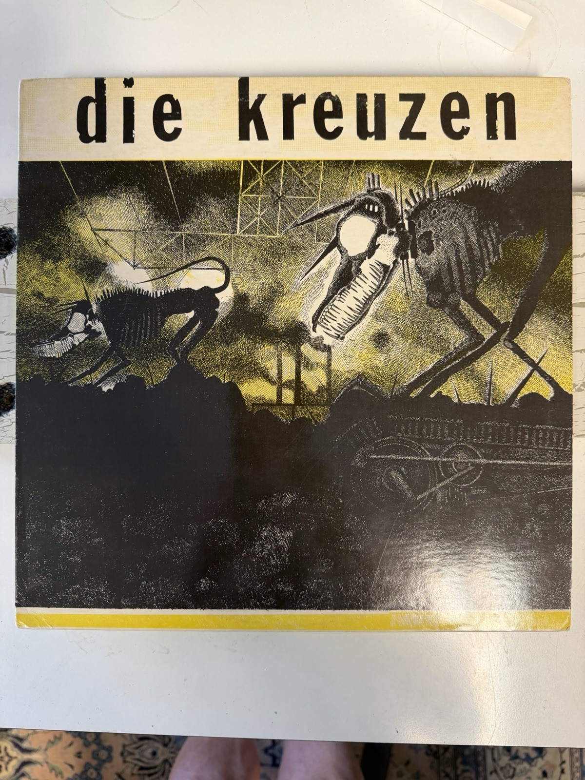 Die Kreuzen Self-Titled LP 1st Press Vintage Hardcore Punk Vinyl Original 1984