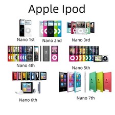 Reproductor MP3 Apple iPod Nano 1ª-7ª Generación Batería Nueva Instalada 1 año de garantía