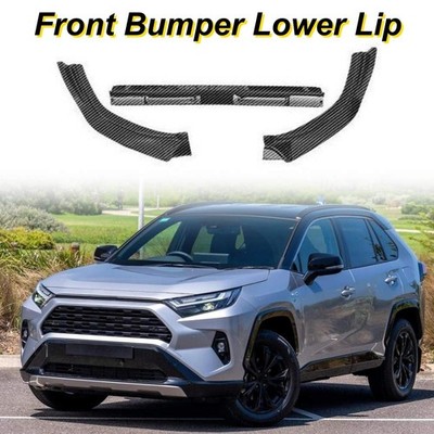 Front Bumper Lower Lip Spoiler Splitter Fits for Toyota RAV4 2019-2025