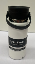 Image of Hydro Flask - Travel Coffee Flask 473 ml (16 oz) - White (CORNER DAMAGED)