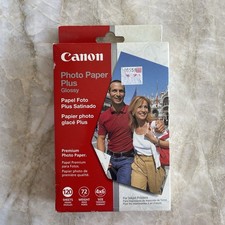 Canon Photo Paper Plus Glossy 120-sheets 4x6 New Old Stock 2004
