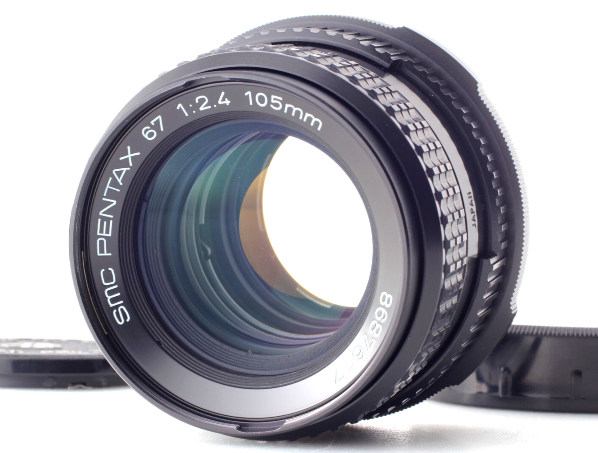 SMC PENTAX 67 105mm f/2.4 レンズ Late Model [ MINT ] SMC Pentax 67 105mm f/ 2.4 Lens For 6x7 67 67