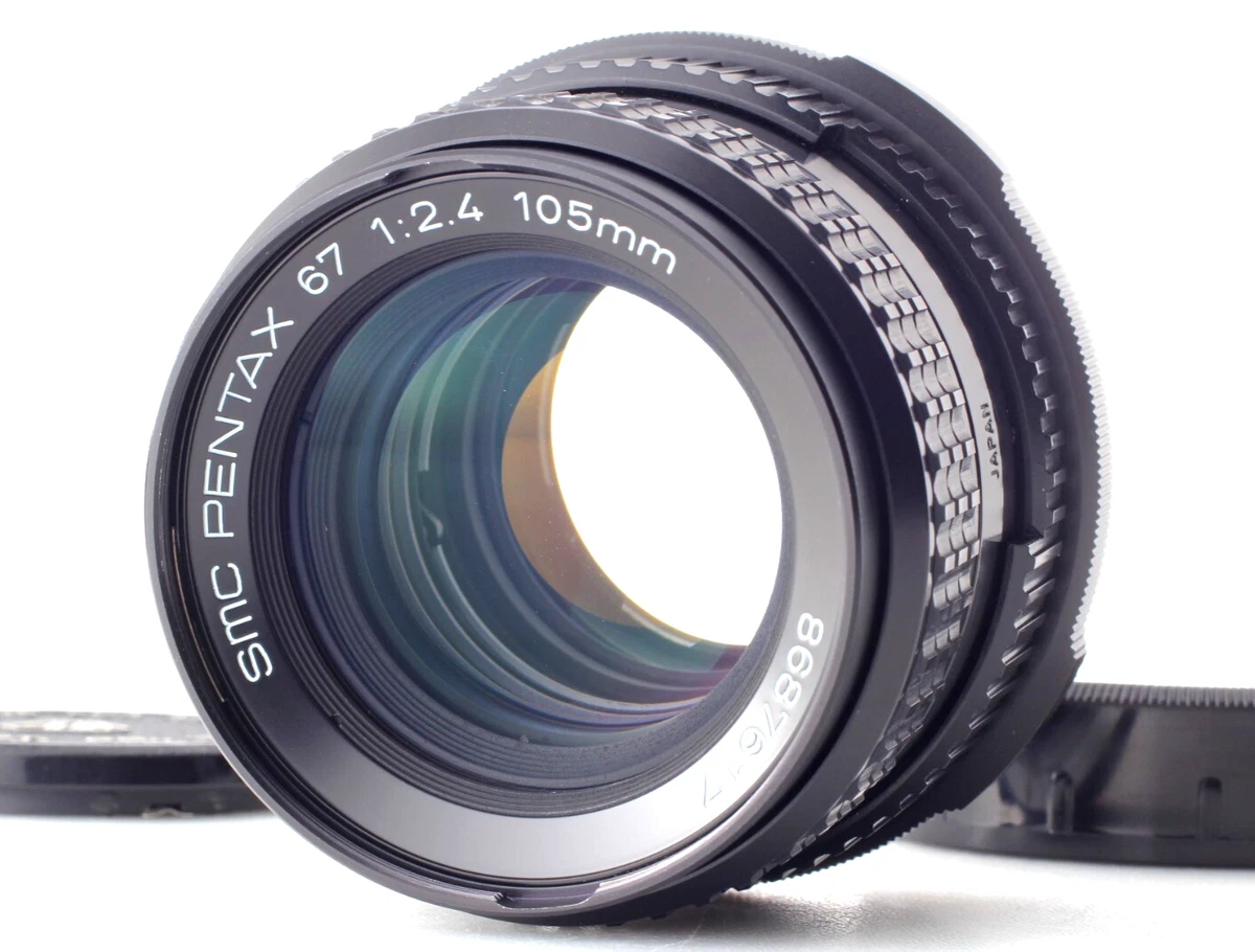 Pentax Camera Lenses SMC 105mm Focal f/2.4 Maximum Aperture for