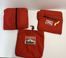 Vintage Marlboro Windbreaker Lightweight Track Suit Jacket Pants Sz XL NWT