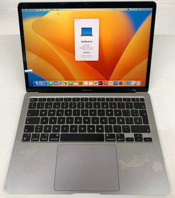 Apple MacBook Air A2337 13'' M1 16GB RAM 256GB SSD Grade D ESP 323 Zyklen