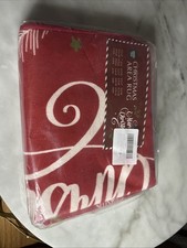 Christmas Runner Rug, 2x6 Red Non Slip Washab...