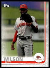 2019 Topps Pro Debut Izzy Wilson #108 Florida Fire Frogs Baseball Card