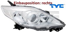 TYC 20-12113-16-2 Hauptscheinwerfer rechts Scheinwerfer Frontscheinwerfer 