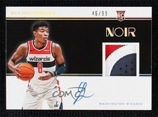 2019-20 Panini Noir Rookie Color 46/99 Rui Hachimura #358 Patch Auto 0g27