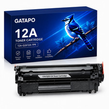 12A Toner Cartridge Compatible LaserJet 1020 1022 1012 1018 1022N 1 pack Black 