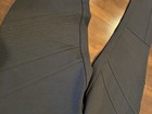 Decree Black Pants Woman’s L Zipper Designs, Elastic Waist, Back Pockets — photo 4